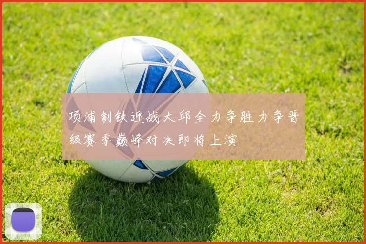 项浦制铁迎战大邱全力争胜力争晋级赛季巅峰对决即将上演